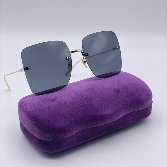 Gucci Accessories - BRAND NEW GUCCI GG1147S 001 Gold/Grey Women Sunglasses